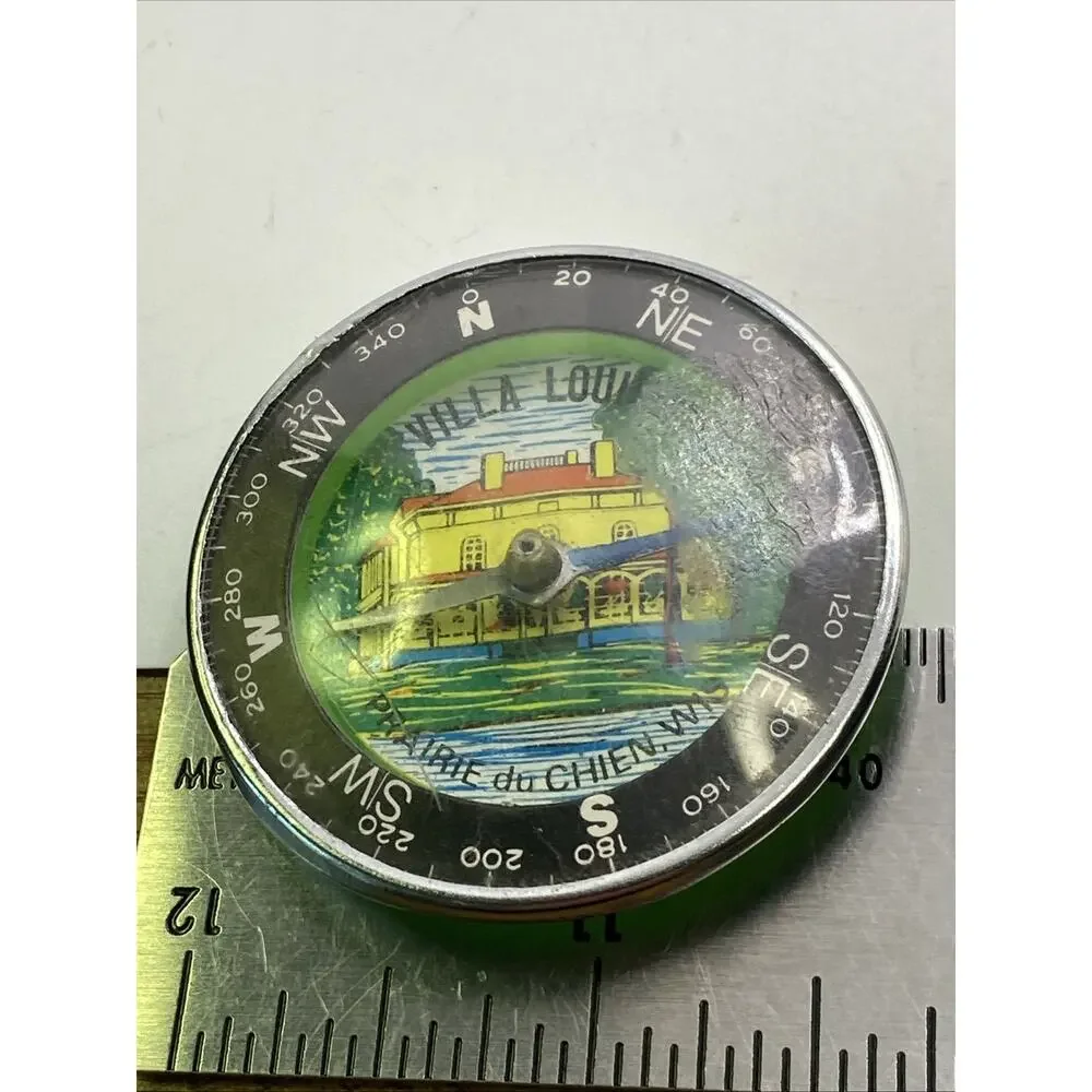 Vintage Villa Louis Prarie Du Chien Wisconsin Compass